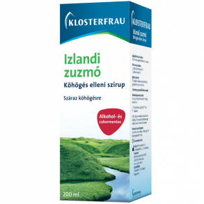 IZLANDI ZUZMÓ SZIRUP KLOSTERFRAU - 200 ML IZLANDI ZUZMÓ SZIRUP KLOSTERFRAU - 200 ML